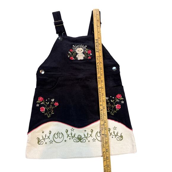 Star Wars Leia Western Toddler Overall Dress corduroy BoxLunch Exclusive  5T NEW - Picture 7 of 8